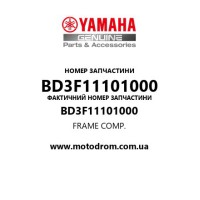 Yamaha OEM BD3F11101000 — FRAME COMP.