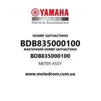 Yamaha OEM BDB835000100 — METER ASSY