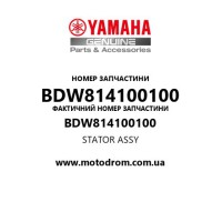 Yamaha OEM BDW814100100 — STATOR ASSY