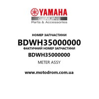 Yamaha OEM BDWH35000000 — METER ASSY