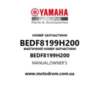 Yamaha OEM BEDF8199H200 — MANUAL,OWNER'S