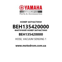Yamaha OEM BEH135420000 — HOSE, VACUUM SENSING 1