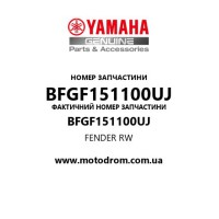 Yamaha OEM BFGF151100UJ — FENDER                 RW