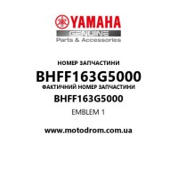 Yamaha OEM BHFF163G5000 — EMBLEM 1