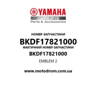 Yamaha OEM BKDF17821000 — EMBLEM 2