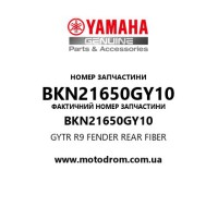 Yamaha OEM BKN21650GY10 — GYTR R9 FENDER REAR FIBER