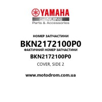 Yamaha OEM BKN2172100P0 — COVER, SIDE 2