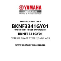 Yamaha OEM BKNF3341GY01 — GYTR R9 SHAFT STEER 2,5MM WSS