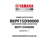 Yamaha OEM BKPF15D90000 — GRAPHIC 1