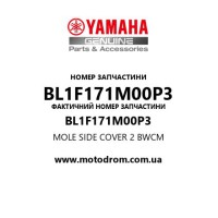 Yamaha OEM BL1F171M00P3 — MOLE SIDE COVER 2    BWCM