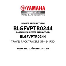 Yamaha OEM BLGFVPTR0244 — TRAVEL PACK TRACER9 GT+ 24 PGD