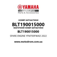 Yamaha OEM BLT190015000 — SPARE ENGINE YFM700FWAD 2022