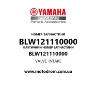 Yamaha OEM BLW121110000 — VALVE, INTAKE
