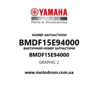 Yamaha OEM BMDF15E94000 — GRAPHIC 2