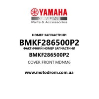 Yamaha OEM BMKF286500P2 — COVER FRONT         MDNM6