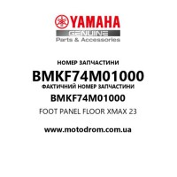 Yamaha OEM BMKF74M01000 — FOOT PANEL FLOOR XMAX 23