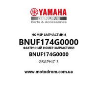 Yamaha OEM BNUF174G0000 — GRAPHIC 3