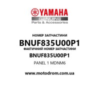 Yamaha OEM BNUF835U00P1 — PANEL 1             MDNM6