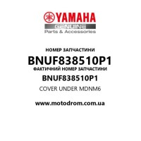 Yamaha OEM BNUF838510P1 — COVER UNDER         MDNM6
