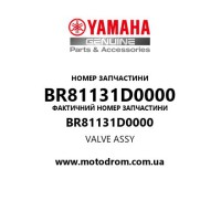 Yamaha OEM BR81131D0000 — VALVE ASSY
