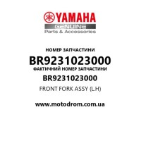 Yamaha OEM BR9231023000 — FRONT FORK ASSY (L.H)