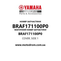 Yamaha OEM BRAF171100P0 — COVER, SIDE 1