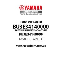 Yamaha OEM BU3E34140000 — GASKET, STRAINER C