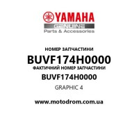 Yamaha OEM BUVF174H0000 — GRAPHIC 4