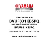 Yamaha OEM BVUF831KBSPQ — MECHANISM BOX KEYLESS SC SP