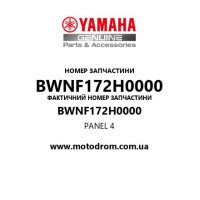 Yamaha OEM BWNF172H0000 — PANEL 4