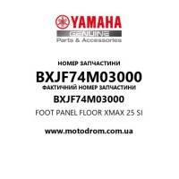 Yamaha OEM BXJF74M03000 — FOOT PANEL FLOOR XMAX 25 SI