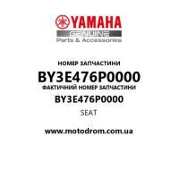 Yamaha OEM BY3E476P0000 — SEAT