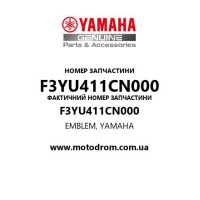 Yamaha OEM F3YU411CN000 — EMBLEM, YAMAHA