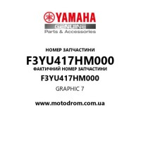 Yamaha OEM F3YU417HM000 — GRAPHIC 7