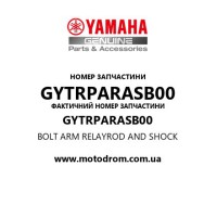 Yamaha OEM GYTRPARASB00 — BOLT ARM RELAYROD AND SHOCK