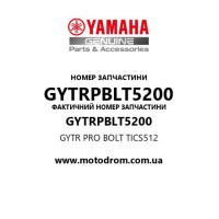 Yamaha OEM GYTRPBLT5200 — GYTR PRO BOLT TICS512