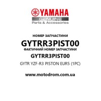 Yamaha OEM GYTRR3PIST00 — GYTR YZF-R3 PISTON EUR5 (1PC)