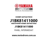 Yamaha OEM J1BK81411000 — PANEL, INTERMEDIAT