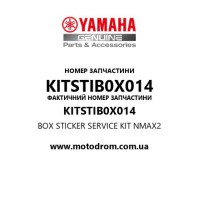Yamaha OEM KITSTIB0X014 — BOX STICKER SERVICE KIT NMAX2