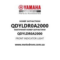 Yamaha OEM QDYLDR0A2000 — FRONT INDICATOR LIGHT