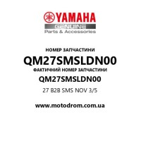 Yamaha OEM QM27SMSLDN00 — 27 B2B SMS NOV 3/5