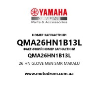 Yamaha OEM QMA26HN1B13L — 26 HN GLOVE MEN SMR MAKALU