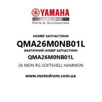 Yamaha OEM QMA26M0NB01L — 26 MON RG SOFTSHELL HAMMON