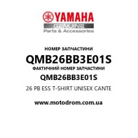 Yamaha OEM QMB26BB3E01S — 26 PB ESS T-SHIRT UNISEX CANTE