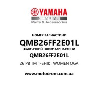 Yamaha OEM QMB26FF2E01L — 26 PB TM T-SHIRT WOMEN OGA