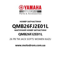 Yamaha OEM QMB26FJ2E01L — 26 PB TM JACK SOFTS WOMEN KAZU