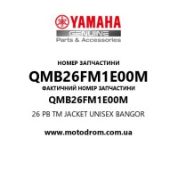 Yamaha OEM QMB26FM1E00M — 26 PB TM JACKET UNISEX BANGOR
