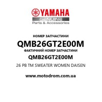 Yamaha OEM QMB26GT2E00M — 26 PB TM SWEATER WOMEN DAISEN