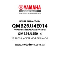 Yamaha OEM QMB26JJ4E014 — 26 PB TM JACKET KIDS GRANADA