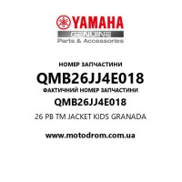 Yamaha OEM QMB26JJ4E018 — 26 PB TM JACKET KIDS GRANADA
